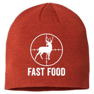 Hunting Deer Fast Food Sustainable Beanie