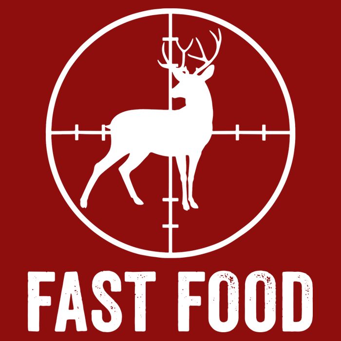 Hunting Deer Fast Food Cooling Performance Long Sleeve Crew