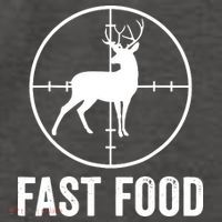 Hunting Deer Fast Food Vector Backpack