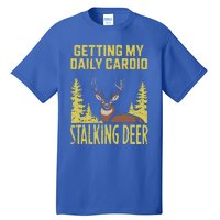 Hunting Dad Fitness Cardio With Deer Hunting Tall T-Shirt