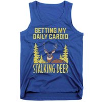 Hunting Dad Fitness Cardio With Deer Hunting Tank Top