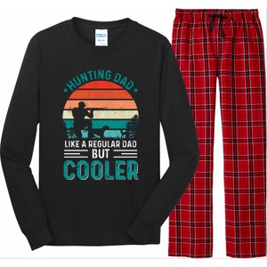 Hunting Dad Fathers Day T Design Long Sleeve Pajama Set