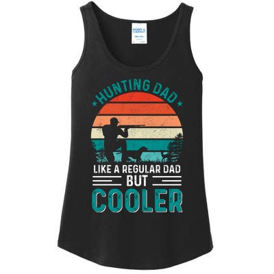 Hunting Dad Fathers Day T Design Ladies Essential Tank