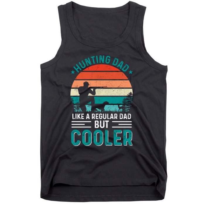 Hunting Dad Fathers Day T Design Tank Top