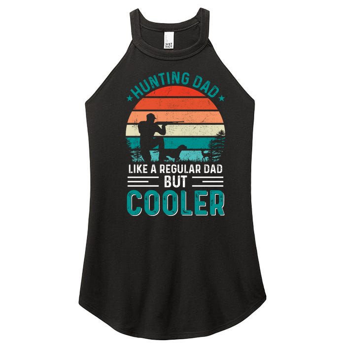 Hunting Dad Fathers Day T Design Women’s Perfect Tri Rocker Tank