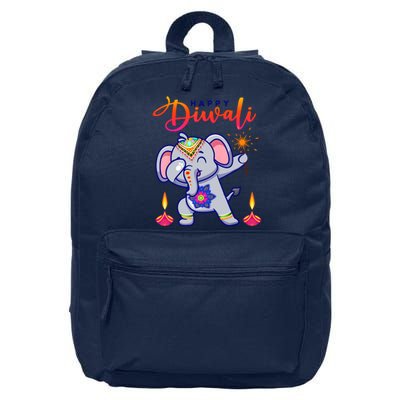 Happy Diwali Festival Of Lights Celebration Kids 16 in Basic Backpack