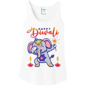 Happy Diwali Festival Of Lights Celebration Kids Ladies Essential Tank