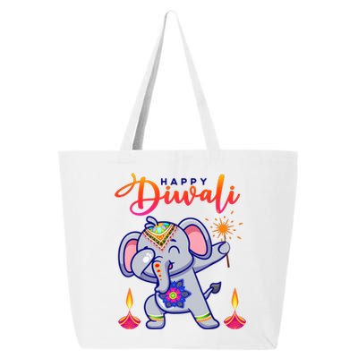 Happy Diwali Festival Of Lights Celebration Kids 25L Jumbo Tote