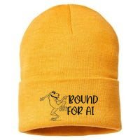 Happy Dancing Frog Ai Artificial Intelligence Developers Sustainable Knit Beanie