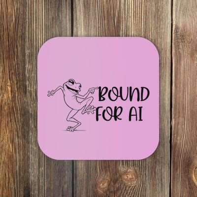 Happy Dancing Frog Ai Artificial Intelligence Developers Coaster