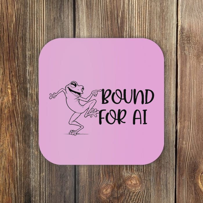 Happy Dancing Frog Ai Artificial Intelligence Developers Coaster