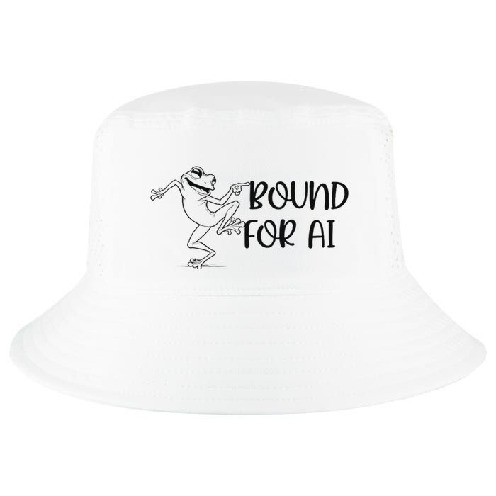 Happy Dancing Frog Ai Artificial Intelligence Developers Cool Comfort Performance Bucket Hat