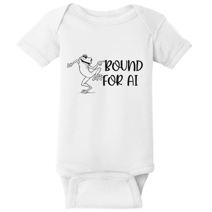 Happy Dancing Frog Ai Artificial Intelligence Developers Baby Bodysuit