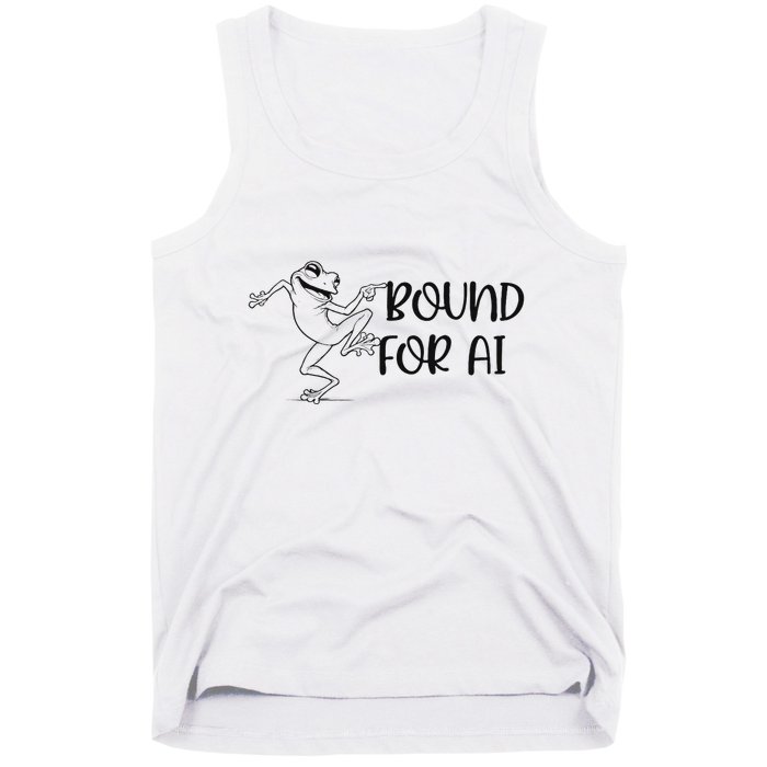 Happy Dancing Frog Ai Artificial Intelligence Developers Tank Top