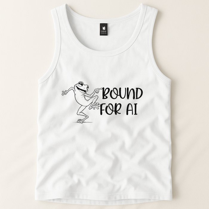 Happy Dancing Frog Ai Artificial Intelligence Developers Tank Top