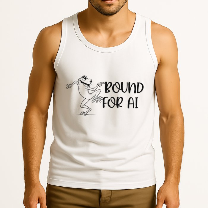 Happy Dancing Frog Ai Artificial Intelligence Developers Tank Top