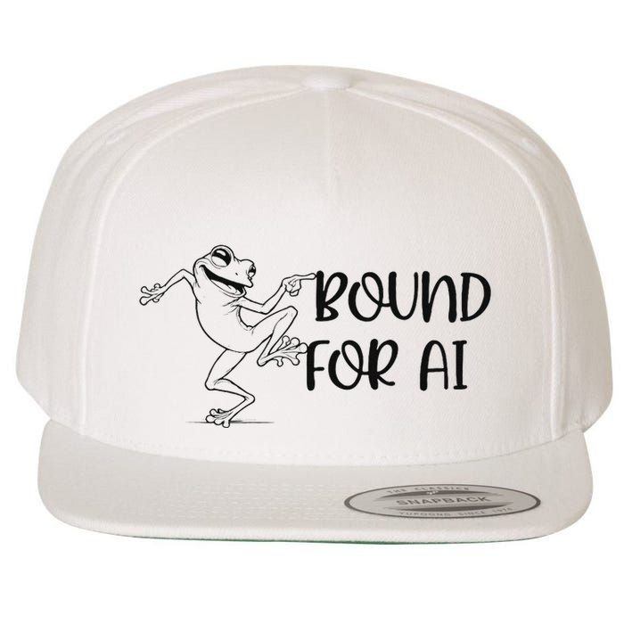 Happy Dancing Frog Ai Artificial Intelligence Developers Wool Snapback Cap