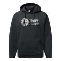 Hard Drawn Florida Power Performance Fleece Hoodie