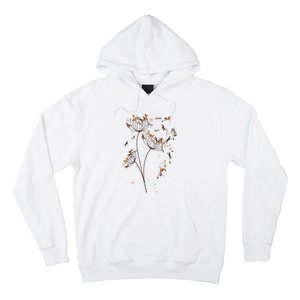 Horses Dandelion Flower Horses Floral Horse Horseback Riding Hoodie