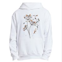 Horses Dandelion Flower Horses Floral Horse Horseback Riding Urban Pullover Hoodie