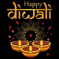 Happy Diwali Festival of Lights Mandala For Indian Hinduism Doggie Tank
