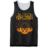 Happy Diwali Festival of Lights Mandala For Indian Hinduism Mesh Reversible Basketball Jersey Tank