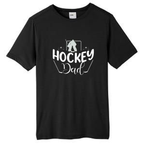 Hockey Dad Funny Father's Day Gift Tall Fusion ChromaSoft Performance T-Shirt