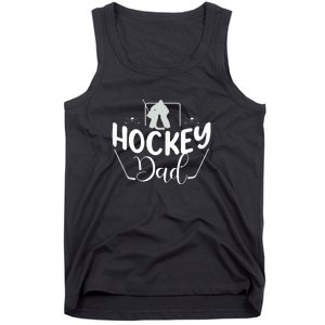 Hockey Dad Funny Father's Day Gift Tank Top