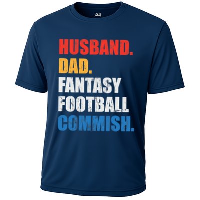 Husband Dad Fantasy Football Commish, Fantasy Commissioner Performance Shirt