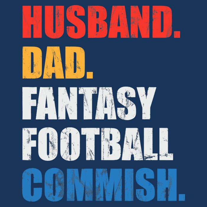 Husband Dad Fantasy Football Commish, Fantasy Commissioner Visor