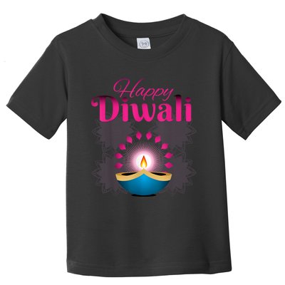 Happy Diwali Festival Of Lights New Year For Indian Hinduism Toddler T-Shirt