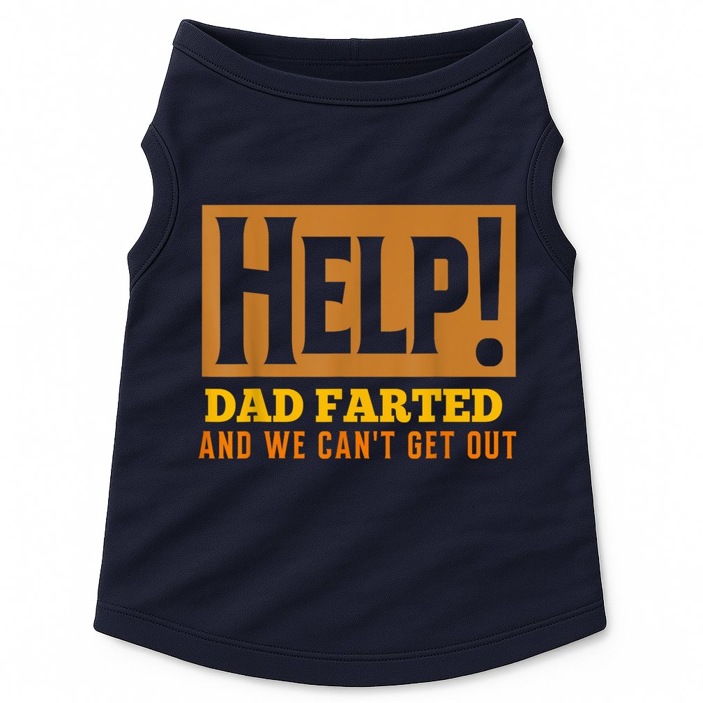 Help Dad Farted And WE Cant Get Out. Funny Dad Car Travel Doggie Tank