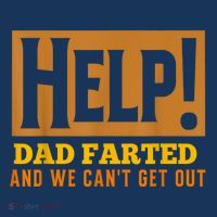 Help Dad Farted And WE Cant Get Out. Funny Dad Car Travel Pom Pom 12in Knit Beanie
