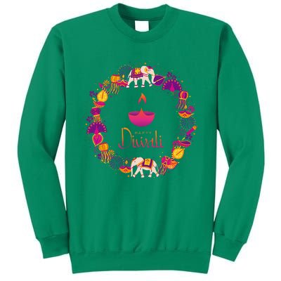 Happy Diwali Festival Of Lights Deepavali Hindu Indian Sweatshirt