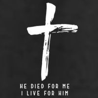 He Died For Me I Live For Him Christian Trucker Hat