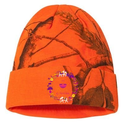 Happy Diwali Festival Of Lights Deepavali Hindu Indian Kati Licensed 12" Camo Beanie