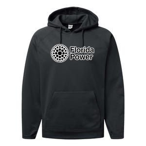 Hard Drawn Florida Power Performance Fleece Hoodie