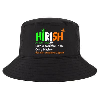 Hirish Definition Fun Irish 420 St. Paddys Day Lucky Clover Cool Comfort Performance Bucket Hat