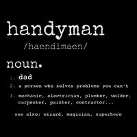 Handyman Definition Funny Dad Handyman FatherS Day Gift Stripe Pom Pom Beanie