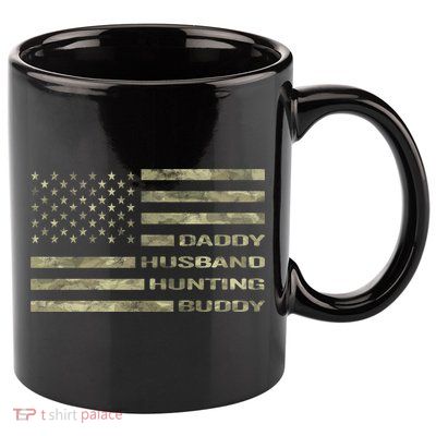 Hunting Dad Father Gift 11oz C Handle Ceramic Mug