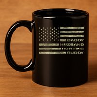 Hunting Dad Father Gift 11oz C Handle Ceramic Mug