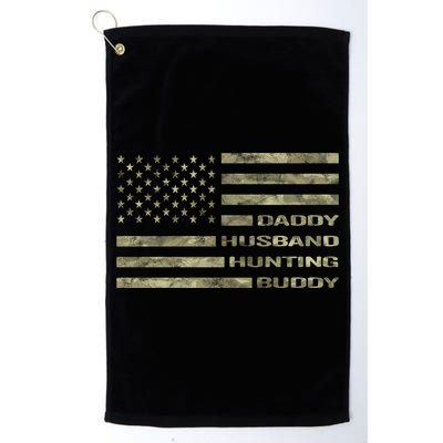 Hunting Dad Father Gift Golf Towel