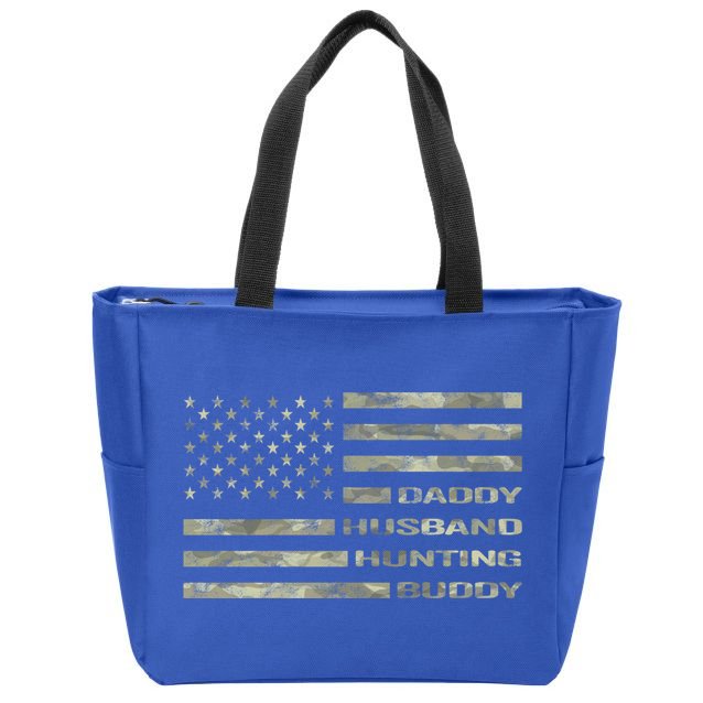 Hunting Dad Father Gift Zip Tote Bag