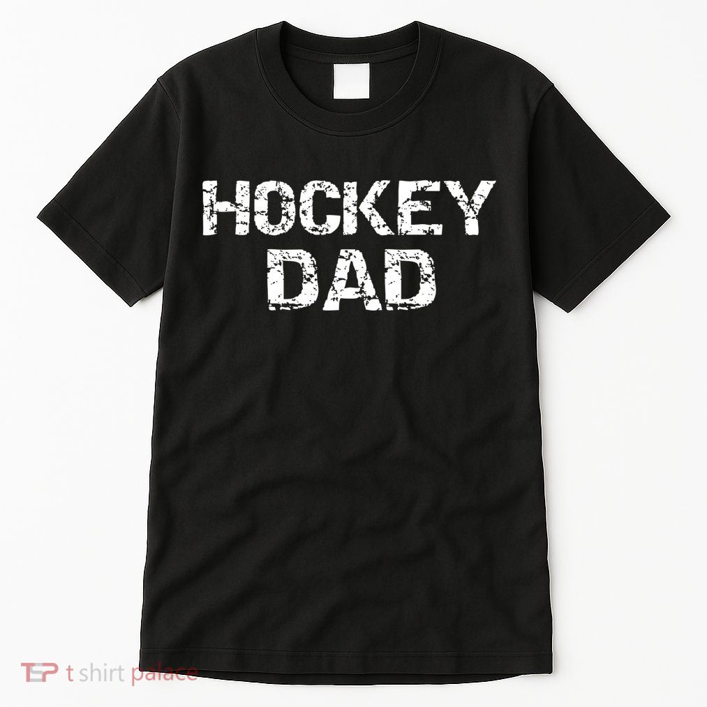Hockey Dad Gift For Men Sports Father Gift From Sons Tall T-Shirt