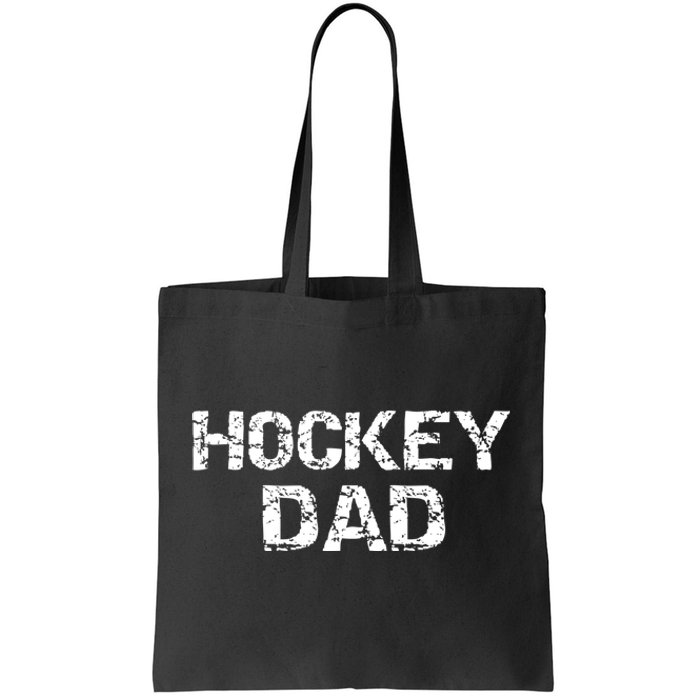 Hockey Dad Gift For Men Sports Father Gift From Sons Tote Bag