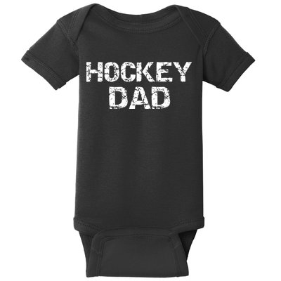 Hockey Dad Gift For Men Sports Father Gift From Sons Baby Bodysuit