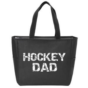 Hockey Dad Gift For Men Sports Father Gift From Sons Zip Tote Bag