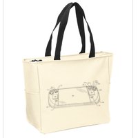 Handheld Deck Gamer Steam Zip Tote Bag