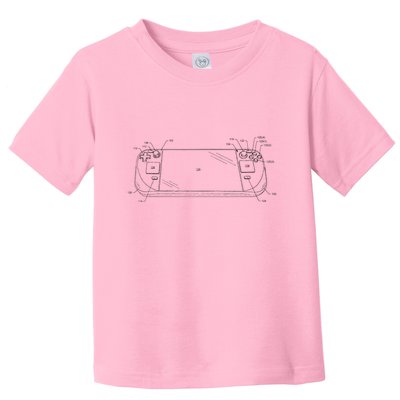 Handheld Deck Gamer Steam Toddler T-Shirt