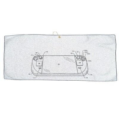 Handheld Deck Gamer Steam Large Microfiber Waffle Golf Towel